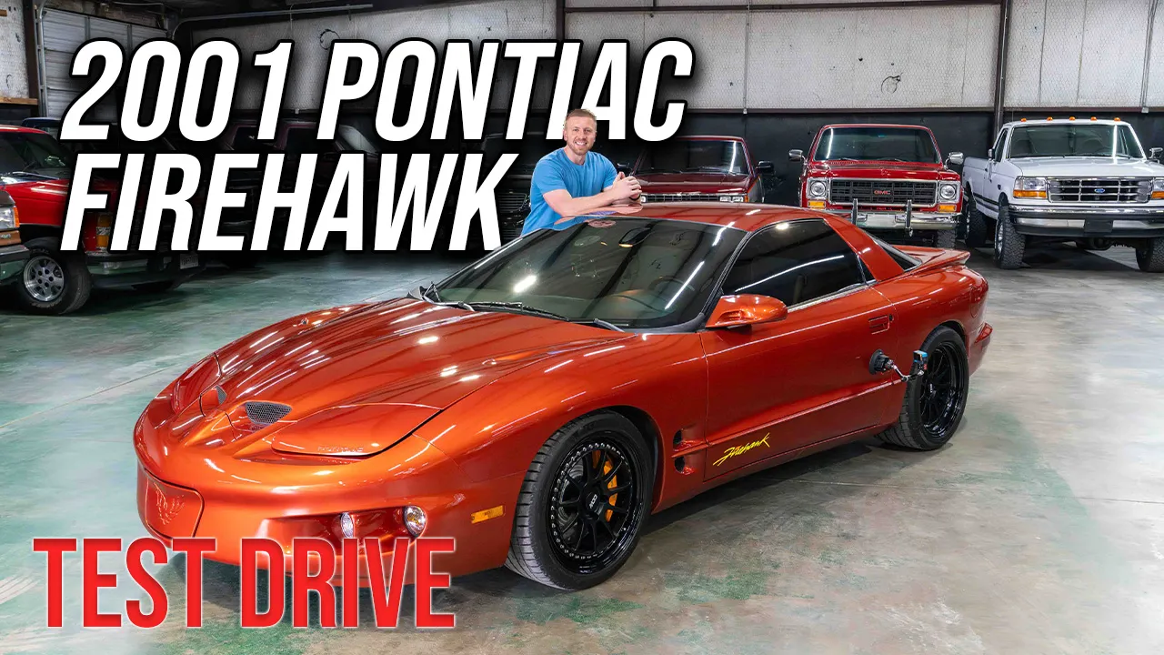 2001 Pontiac Formula Firehawk Test Drive
